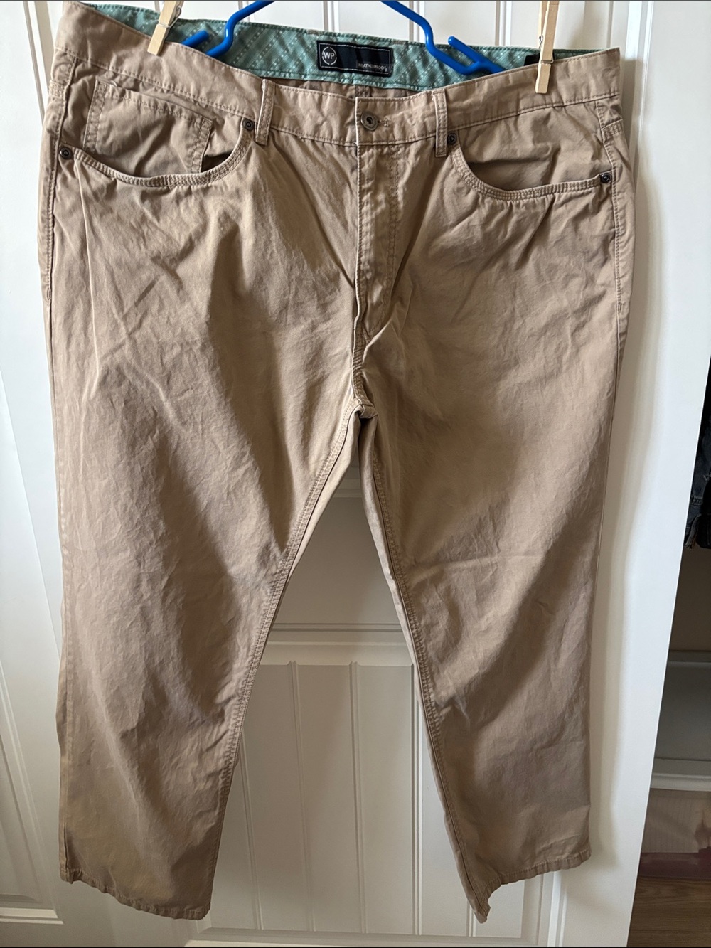 Weatherproof Men's Tan Chino Pants